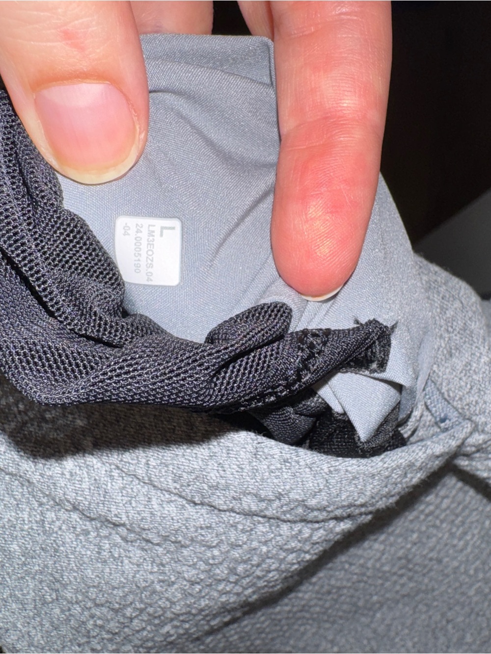 lululemon athletica Men's Gray Zip-Up Hooded Sweater - Picture 4 of 4